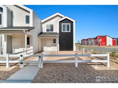 New construction Townhouse house 480 Condor Way, Johnstown, CO 80534 Redcliff- photo 0 0