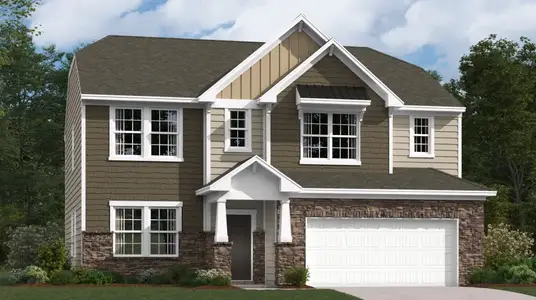 New construction Single-Family house Durham, 247 Tackle Box Dr., Troutman, NC 28166 - photo