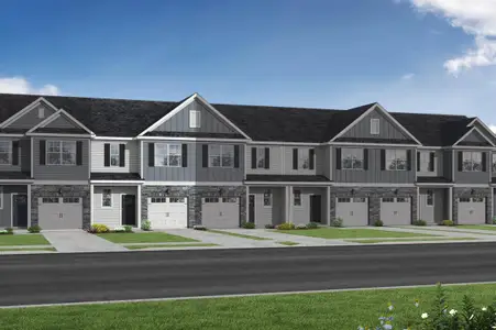 New construction Townhouse house 7100 Kennebec Road, Fuquay Varina, NC 27592 - photo 0