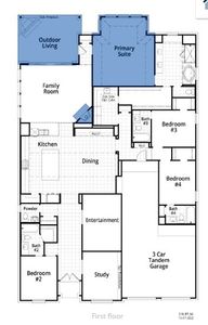 New construction Single-Family house 113 Lotti Lane, Liberty Hill, TX 78642 218 Plan- photo 1 1