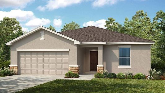 New construction Single-Family house 666 Teviot Road, Haines City, FL 33844 Magnolia- photo 0