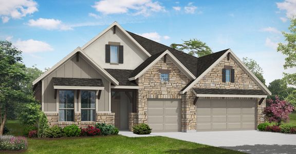 New construction Single-Family house 105 Lake Spring Circle, Georgetown, TX 78633 - photo 3 3