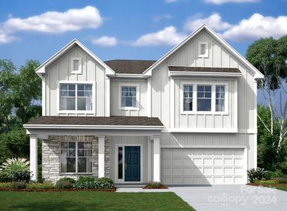 New construction Single-Family house 10120 Whitaker Pointe Drive, Huntersville, NC 28078 The Fenmore- photo 0