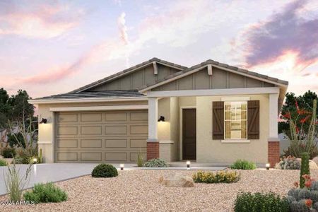 New construction Single-Family house 40115 W Bravo Drive, Maricopa, AZ 85138 Plan 1- photo 0 0