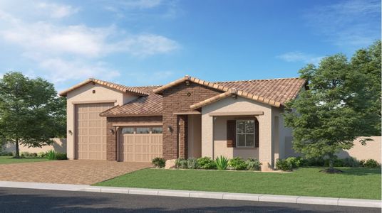 New construction Single-Family house Wayfarer II Plan 5579, 21926 E. Lords Court, Queen Creek, AZ 85142 - photo