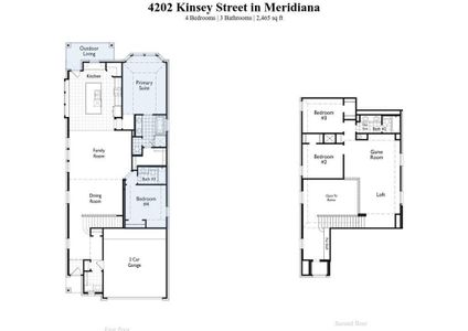 New construction Single-Family house 4202 Kinsey, Manvel, TX 77578 Ellington Plan- photo 1 1