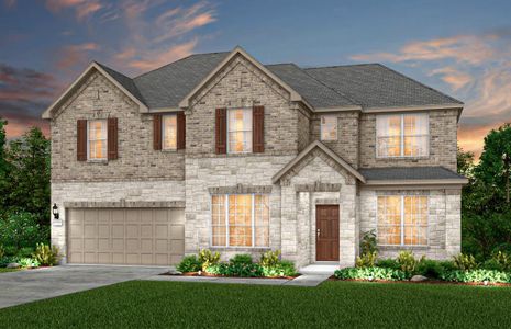 New construction Single-Family house 1801 Whispering Pines Drive, Celina, TX 75009 Oak Grove- photo 0 0