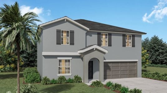New construction Single-Family house Providence, 2230 Old Mining Road, Lakeland, FL 33801 - photo