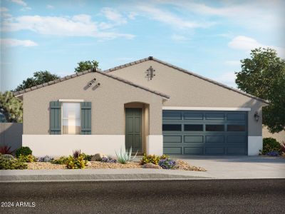 New construction Single-Family house 37517 W San Clemente Street, Maricopa, AZ 85138 Arlo- photo 0