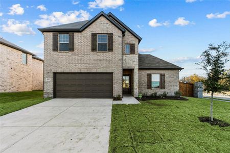 New construction Single-Family house 512 Ridgewood Drive, Van Alstyne, TX 75495 Ellerdale DEF- photo 0 0