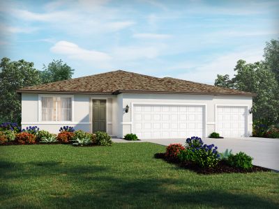 New construction Single-Family house Jasmine, 13727 Richland Gulf Cir, Parrish, FL 34219 - photo
