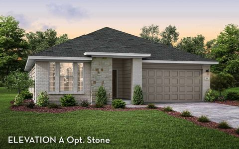 New construction Single-Family house Creede, 880 Cherrystone Loop, Buda, TX 78610 - photo