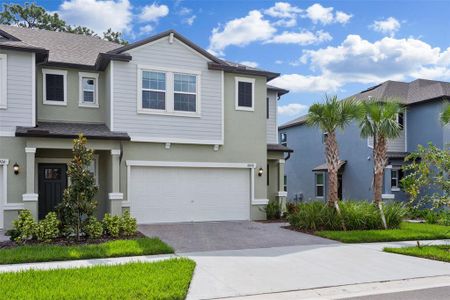 New construction Townhouse house 8898 Gallantree Place, Land O' Lakes, FL 34637 - photo 0