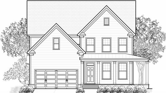 New construction Single-Family house 9870 Ashton Old Road, Douglasville, GA 30135 BELLVIEW- photo 1 1