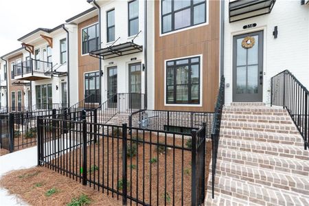 New construction Townhouse house 320 Olmstead Way, Unit 44, Alpharetta, GA 30022  Barnsley II- photo 2 2