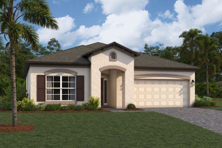 New construction Single-Family house 7244 Notched Pine Bend, Wesley Chapel, FL 33545 - photo 0