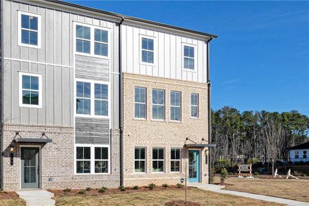 New construction Townhouse house 195 Jameson Drive, Acworth, GA 30102 The Quinn- photo 0