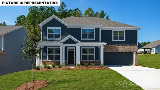 New construction Single-Family house 385 Streamwood Road, Troutman, NC 28166 Tillery- photo 0