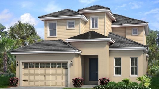 New construction Single-Family house 2358 Wise River Lane, Zephyrhills, FL 33541 Sanibel- photo 0