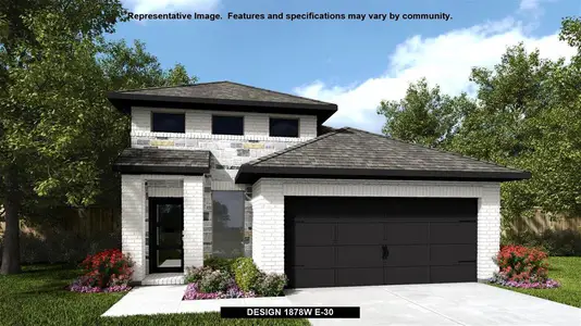 New construction Single-Family house 143 Danielson Street, Liberty Hill, TX 78642 Design 1878W- photo 0