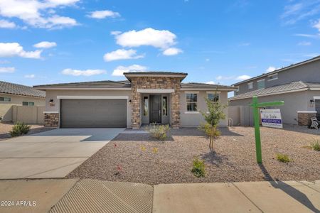 New construction Single-Family house 2542 N Franz Lane, Casa Grande, AZ 85122 Harmony- photo 0