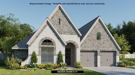 New construction Single-Family house 2935W, 8706 Fairway Palms Drive, Cypress, TX 77433 - photo