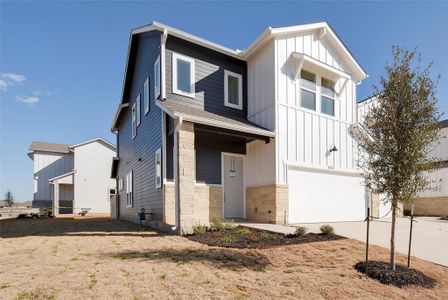 New construction Townhouse house 8534 Sommery Ln, Round Rock, TX 78665 Plan L- photo