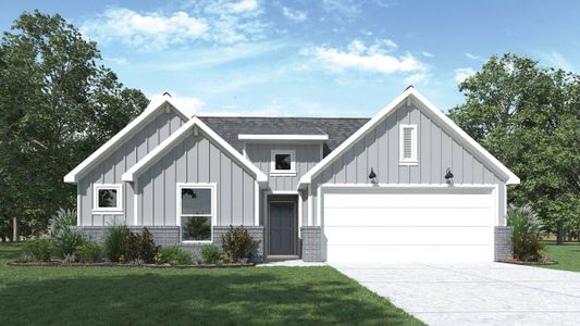 New construction Single-Family house The Bellvue, 104 Heatherwood Terrace, Marble Falls, TX 78654 - photo