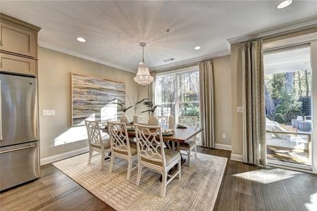 New construction Townhouse house 3355 Cresswell Link Way, Duluth, GA 30096 The Stockton- photo 0