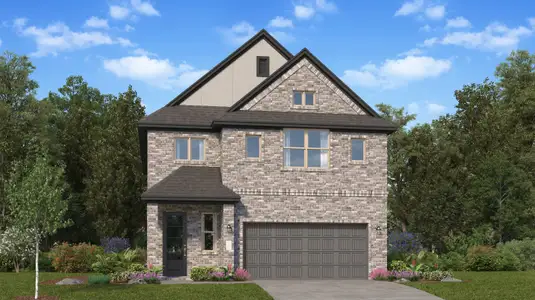 New construction Single-Family house 6706 Iron Clover Drive, Katy, TX 77493 Haven II- photo 0