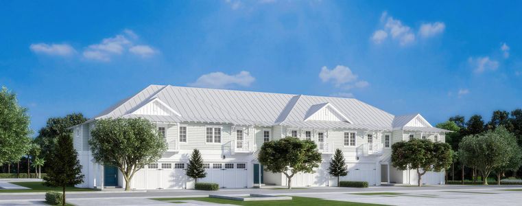 New construction Townhouse house 110 Royal Palm Circle, Tequesta, FL 33469 Greenville- photo 1 1