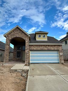 New construction Single-Family house 16307 Placid Stream Street, Conroe, TX 77302 Durham- photo 0