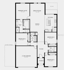 New construction Single-Family house 4929 Bluebell Court, Lake Hamilton, FL 33851 Cypress- photo