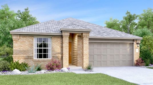 New construction Single-Family house 2216 Four Waters Loop, Georgetown, TX 78628 Aplin- photo 0 0