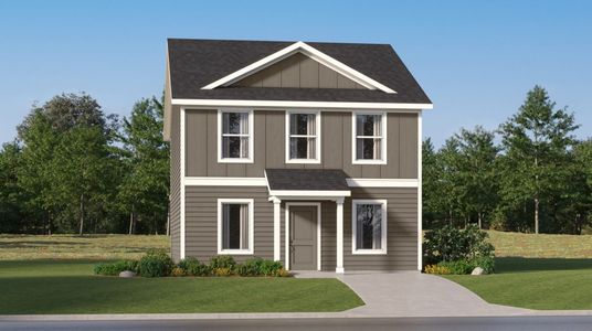 New construction Single-Family house 688 Soapstone Pass, Maxwell, TX 78656 Highgate- photo 0