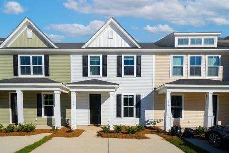 New construction Townhouse house 136 Abbey Terrance Road, Moncks Corner, SC 29461 Blakely- photo 0