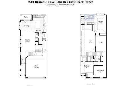 New construction Condo/Apt house 6510 Bramble Cove Lane, Fulshear, TX 77441 Derby Plan- photo