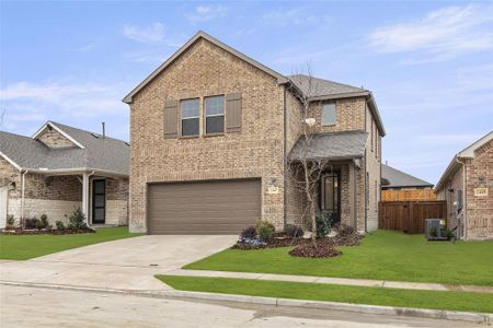 New construction Single-Family house 1447 Martingale Lane, Forney, TX 75126 Kaufman Homeplan- photo