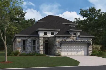 New construction Single-Family house Paramount II, 3717 Plentywood Lane, Leander, TX 78641 - photo