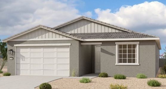 New construction Single-Family house 2387 E. Wagon Wheel Lane, San Tan Valley, AZ 85140 Sage Homeplan- photo 0