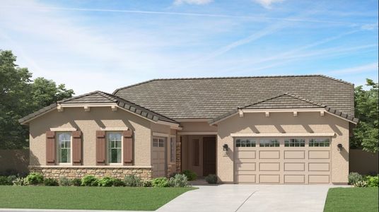 New construction Single-Family house 17043 W West Wind Drive, Surprise, AZ 85387 - photo 1 1