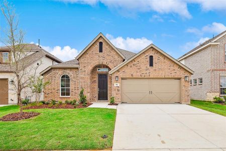 New construction Single-Family house 912 Water Canna Drive, Fort Worth, TX 76247 Premier Series - Laurel- photo 1 1
