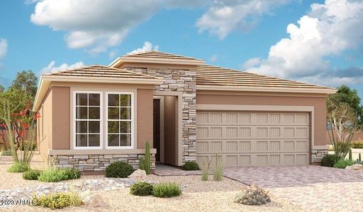 New construction Single-Family house 17973 W Puget Avenue, Waddell, AZ 85355 - photo 0