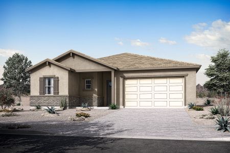 New construction Single-Family house 13621 W Steed Ridge Rd, Peoria, AZ 85383 Harbor- photo 1 1