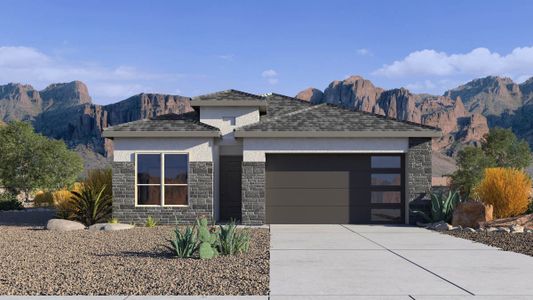 New construction Single-Family house 10351 W Quail Ave, Peoria, AZ 85382 Bluebird- photo 0