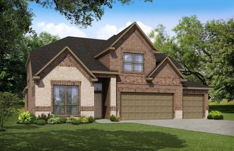 New construction Single-Family house Concept 3015, 3176 Ferry Boat Lane, Granbury, TX 76049 - photo