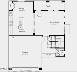 New construction Single-Family house 25197 N 141St Avenue, Surprise, AZ 85387 Plan CC-RM3- photo