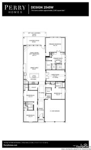 New construction Single-Family house 2038 Saxonhill Drive, San Antonio, TX 78253 Design 2545W- photo