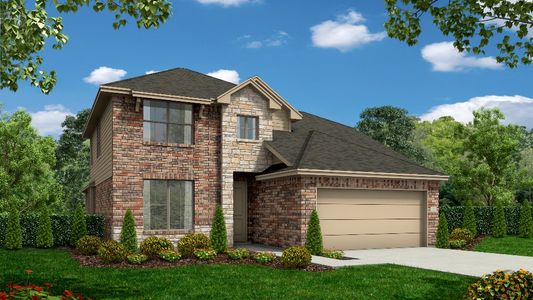 New construction Single-Family house Georgetown + Bonus 50's, 40211 Bay Warbler Court, Magnolia, TX 77354 - photo