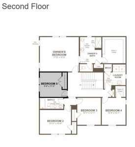 2nd Floorplan - Representative Photo